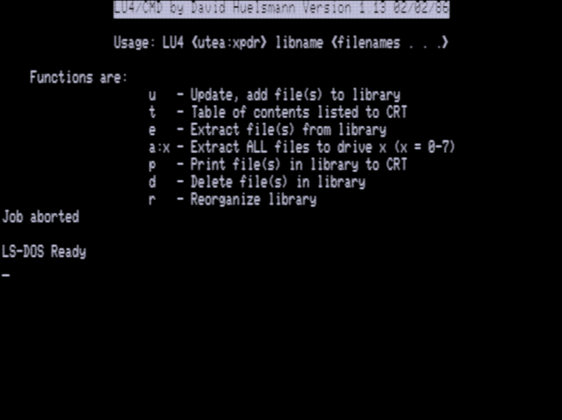 Screen shot